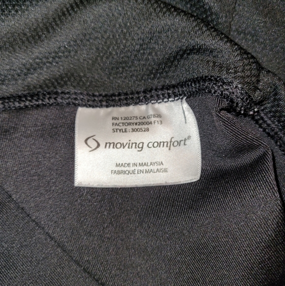 WOMEN'S MOVING COMFORT SPRINT TECH TIGHT BLACK - Picture 11 of 12